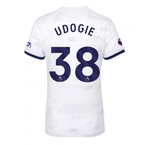 Tottenham Hotspur Destiny Udogie #38 Hemmatröja Kvinnor 2023-24 Kortärmad